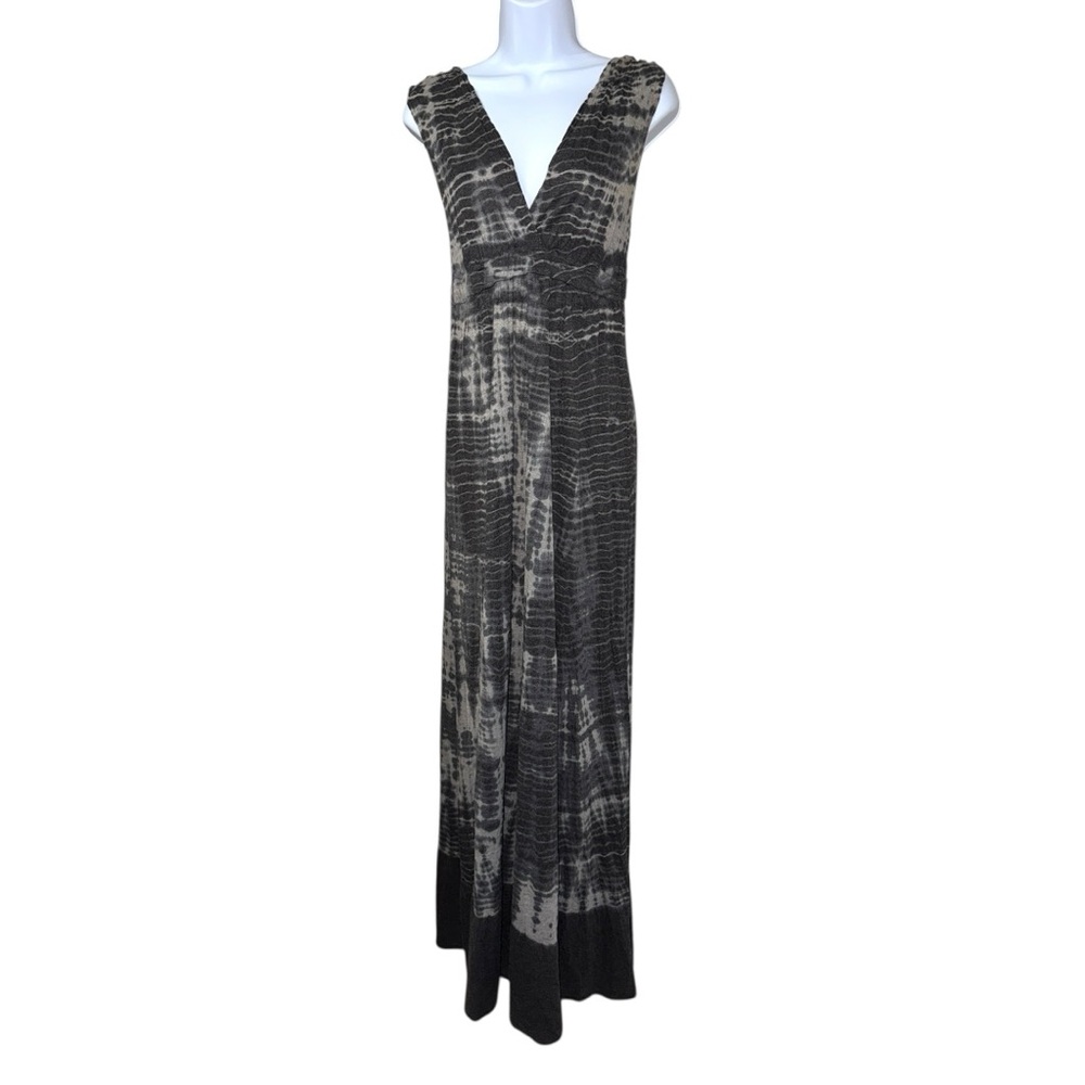 Women’s Gypsy 05 Gray Tie Die Maxi Dress - S